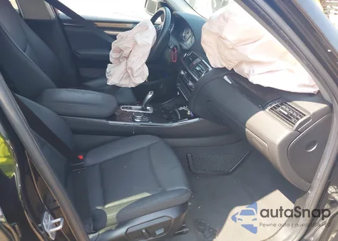 2017 BMW X3 xDrive28I из США, поврежденный, VIN 5UXWX9C32H0T16526